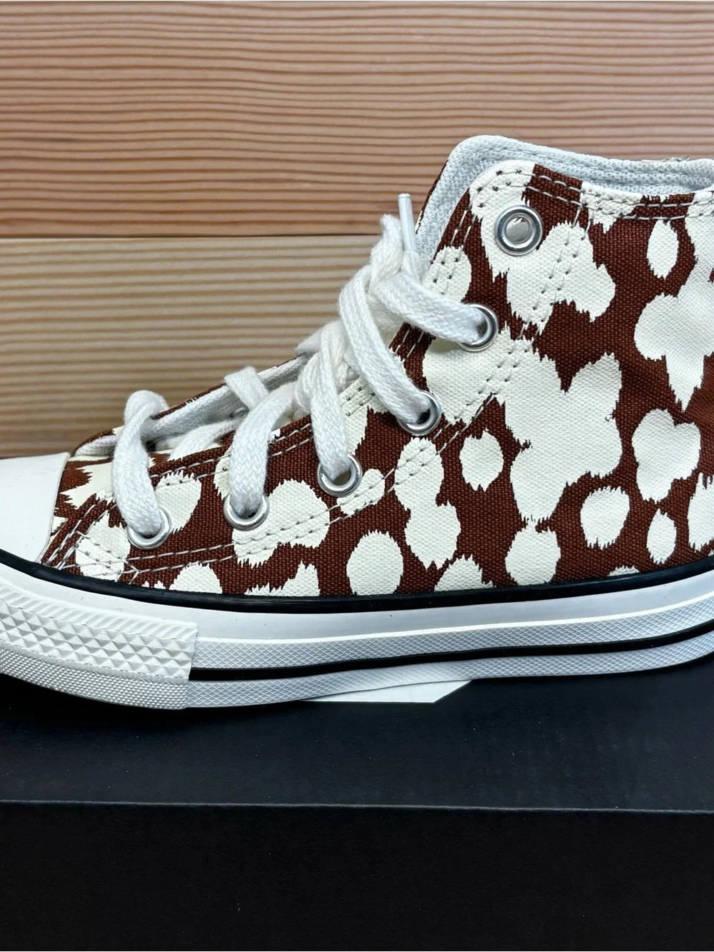 Converse‎ Girl's CTAS Animal Print High Sneakers Youth Sz 11 Little Kids